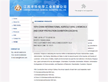 Tablet Screenshot of fhchem.com